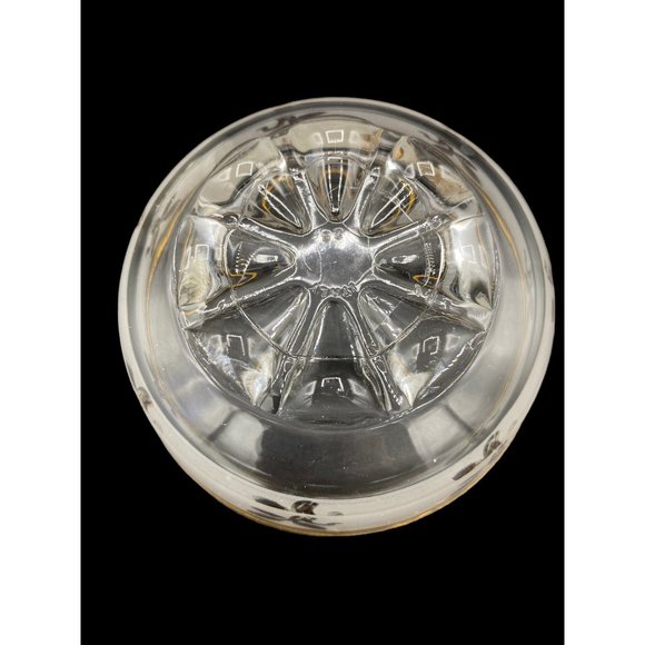 6 Vintage Frosted and Gold Leaf design Dessert Bowls 1960's 4 1/2 inch - Picture 4 of 16